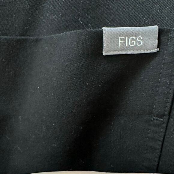 Figs Scrub Pants Joggers Maternity Technical Collection Small Black Stretch - Picture 10 of 12